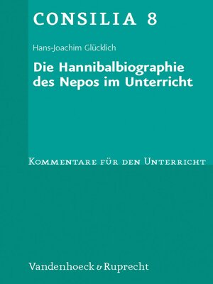 cover image of Die Hannibalbiographie des Nepos im Unterricht